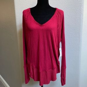 NWT Free People Red Top Medium